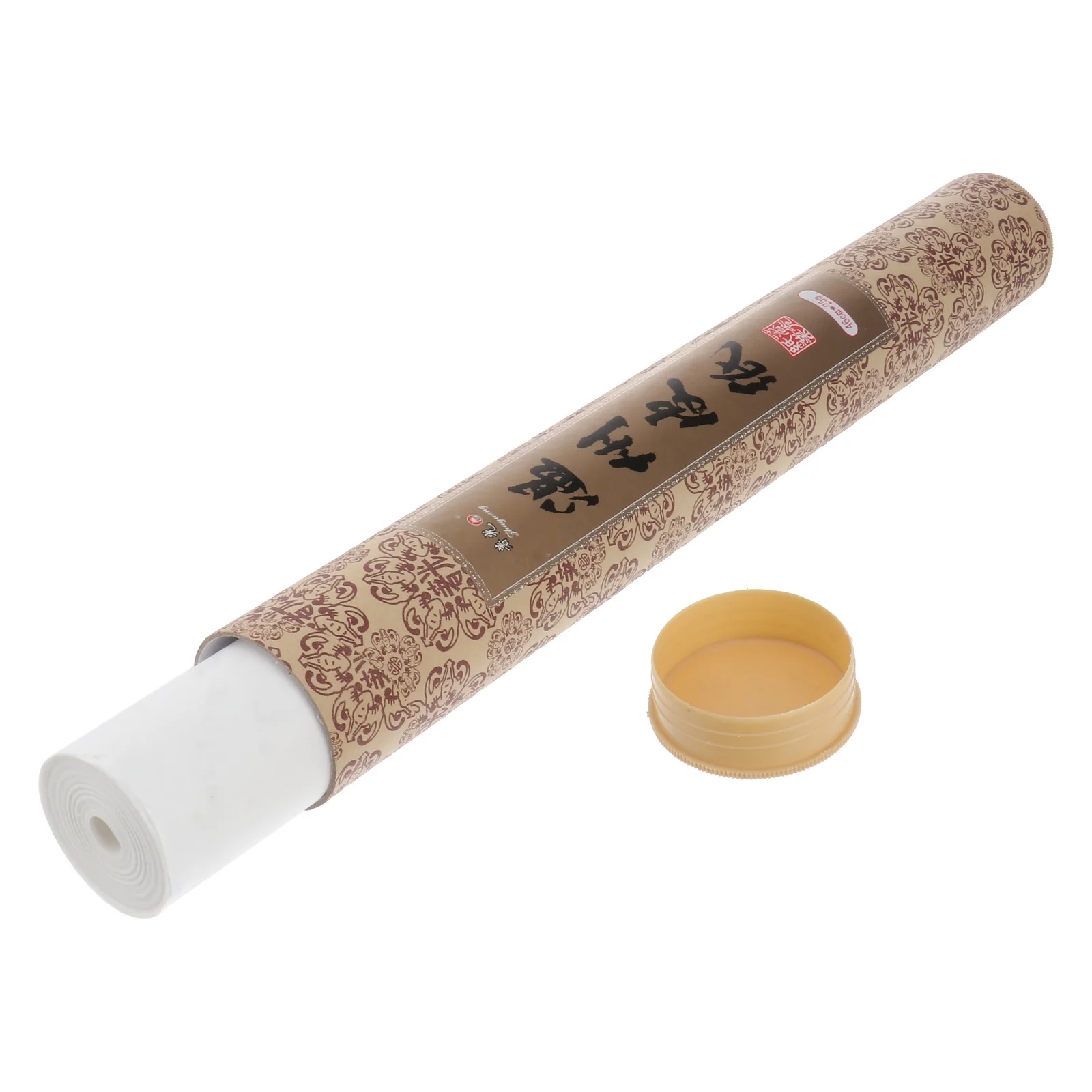 

Paper Roll Long Fiber Strong Tension 46x2500cm Bright White Thin Tough for Calligraphy Sketching Painting Art Tracing