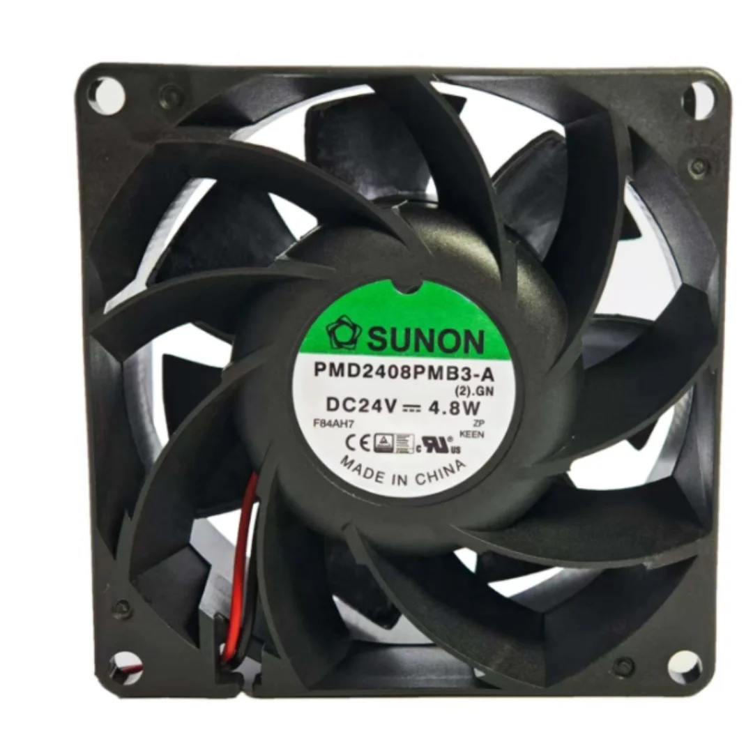 

SUNON PMD2408PMB3-A DC 24V 4.8W 80x80x38mm 2-Wire Server Cooling Fan