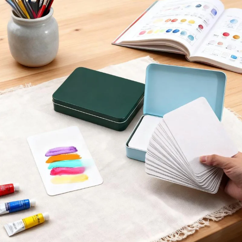 

300 г/м2 акварельная бумага открытка эскизная бумага 24 листа водопоглощение хорошая текстура прозрачное художественное создание журнал путешествий подарок