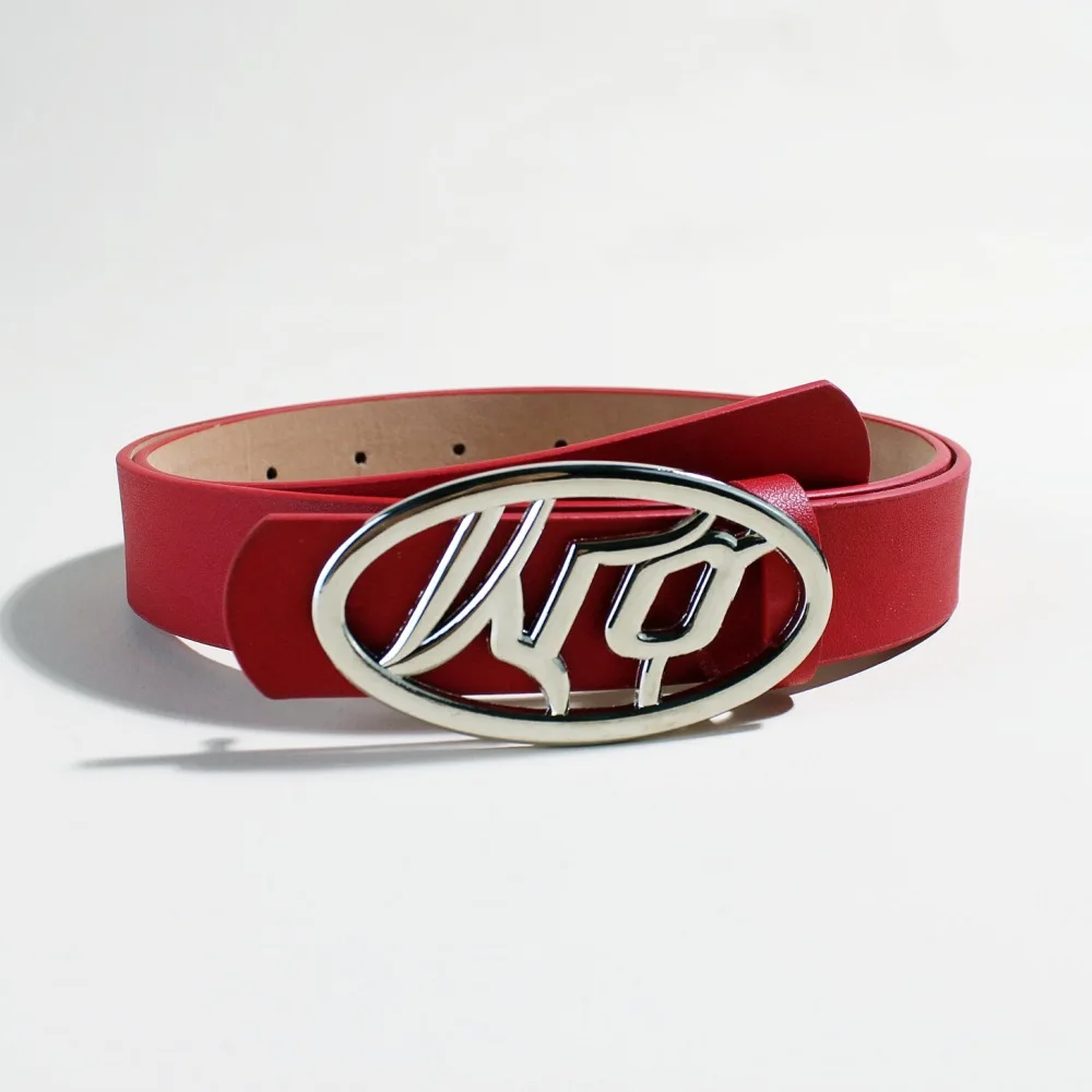 Новый ремень, индивидуальный необходимый гардероб, женский ремень, аксессуары для одежды, ремень на голову с D-образной кнопкой, новая мода, модный ремень