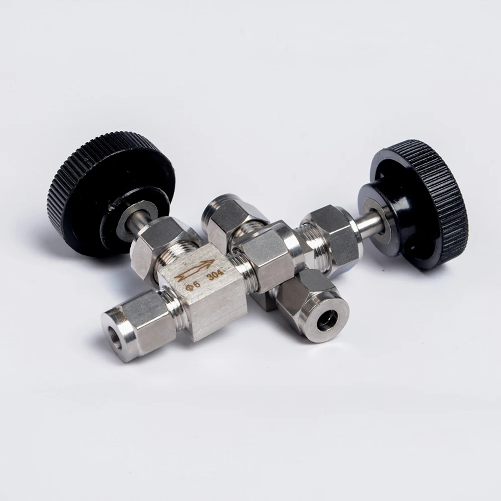 Compression Needle Valve Crane Fit 3/4/6/8/12/14/16mm 1/8\