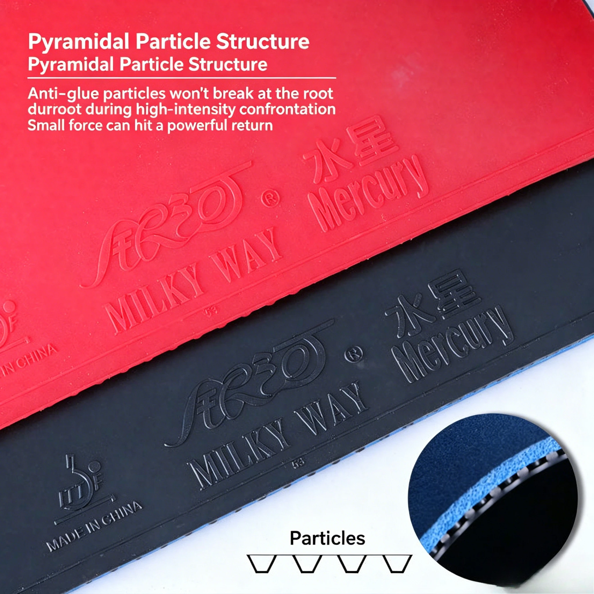 YINHE MERCURY III Non-sticky T - Table Tennis Rubber Anti Spin review and price
