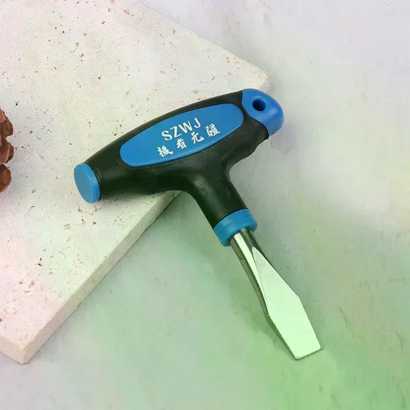 Screwdriver Flat Head T handle Release High Quality Durable Material Easy To Install Ideal Gift Choice