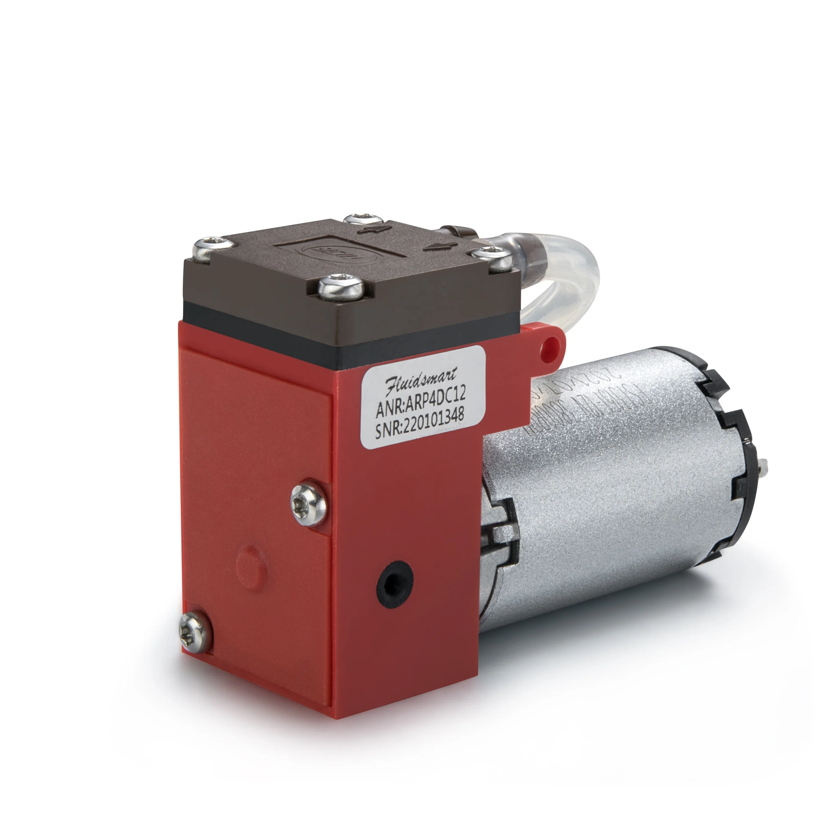 Fluidsmart Oil Free Mini Vacuum Pump Positive and Negative Pressure Dual Purpose Micro air Pump Dc 24 Volt Piston Vacuum Pump
