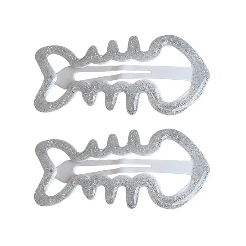 

застежка для волос косточки 652Ф Нескользящая, металлическая, длинная, удобная, безопасная, для активного образа жизни