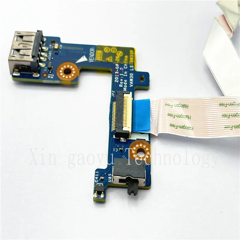 New Original FOR Dell E5440 USB interface wireless switch board VAW30 LS-9833P 100% Tested OK