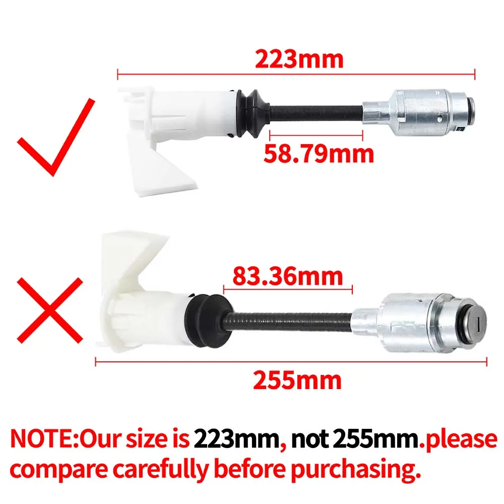 4556337 3M5AR16B970AD Short Type Bonnet Release Lock Repair Kit For Ford Focus C-Max 2003-2007
