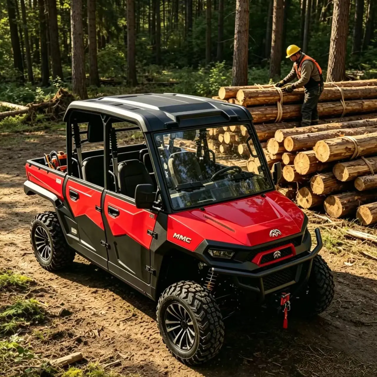 Popular Cheap Chinese UTV 4x4 500cc 800cc 1000cc Four-wheel Motorcycle MAX.Horsepower hi ATV and UTV for Sale