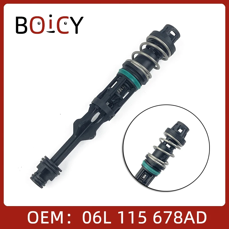 BOICY Connecting Pipe of Oil Filter Base for VW Jetta Golf Atlas TER Passat Audi A1 A3 A4 A5 A6 Q5 Kodiaq 06L115678AD 06L115678Q