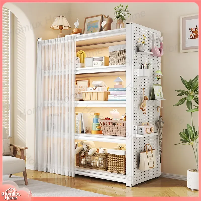Multi-Layer Household Storage Shelves Heavy Duty Steel Rack for Kitchen Living Room Corner Balcony Warehouse Organization