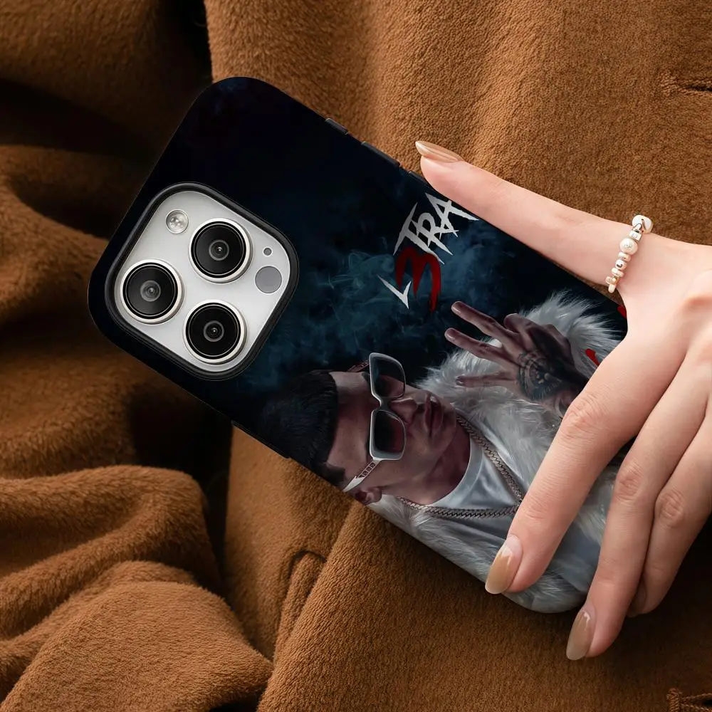 

L-Luar la L L3tra Phone Case For Samsung Galaxy S25 24 23 22 Ultra Plus A56 36 26 Glossy HD Double-Layer Hard Shell