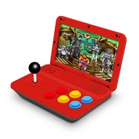 10 Inch  Foldable Video Game Joystick Flip Folding Large Screen Game Console With Gamepad Output Detachable Retro Game Players