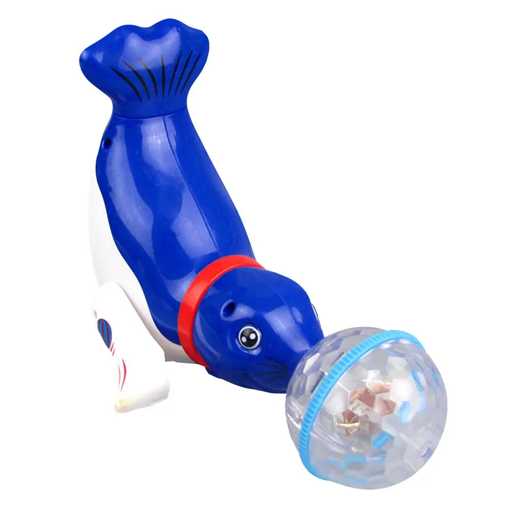 

Sea Lion Luminescent Ball Handheld Cartoon Electric Educational Kid Gift Light Up Cognitive Learning Sea Craft Fun Performance