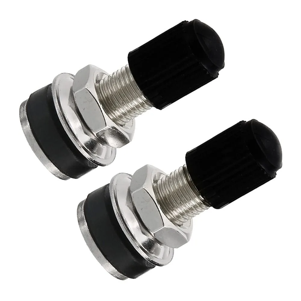 2pcs 32mm Motorcycle Wheel Valve Moto Accessories Durable Waterproof Stem Caps Zinc Alloy Tubeless Tire Valv