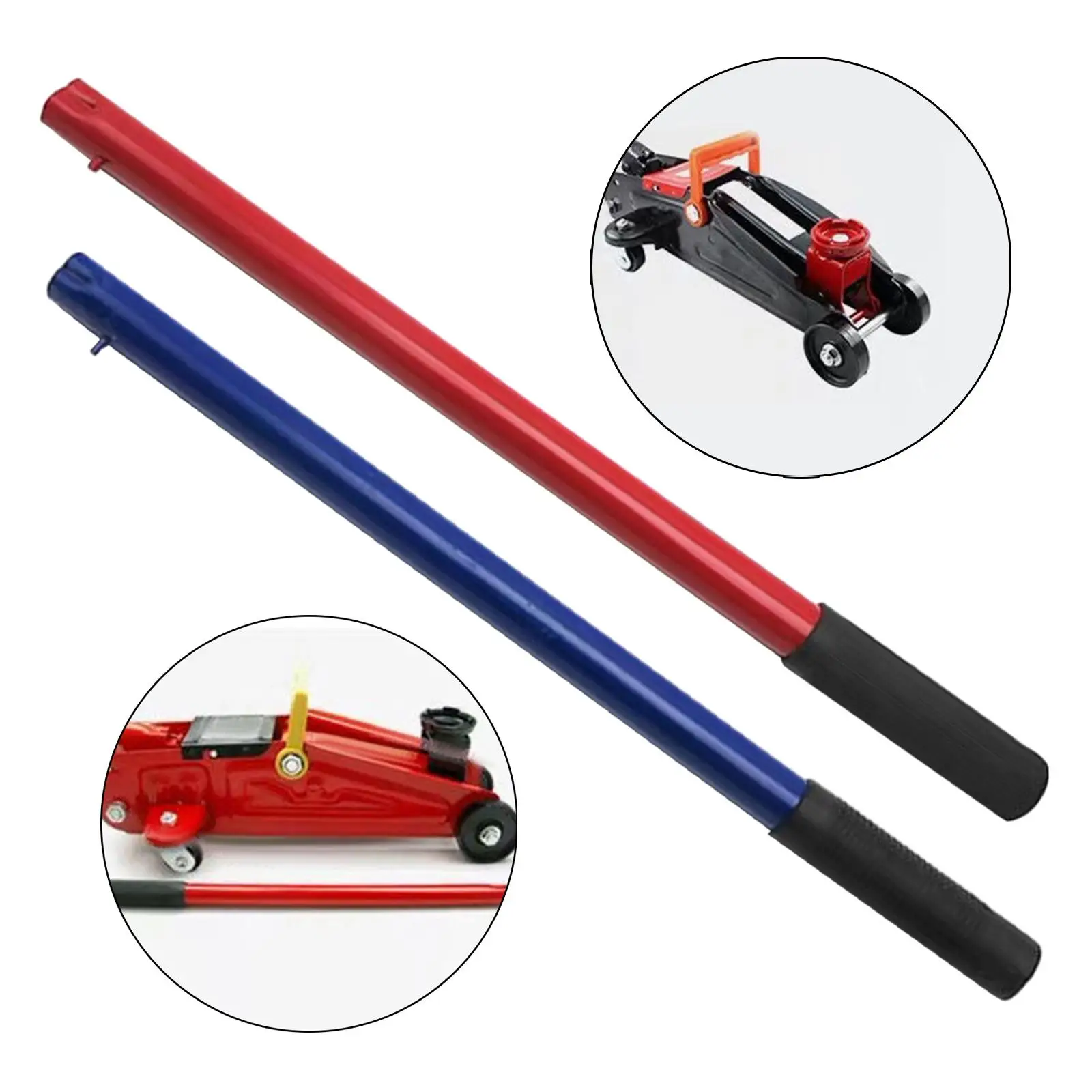 Jack Stands Handle Durable Steel Easy to Use Strong Bearing Capacity Portable Jack Pole Lever for Truck Car Replacements