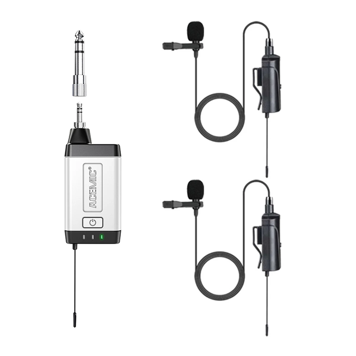 

Portable Wireless Lavalier Microphone Acemic Q2L