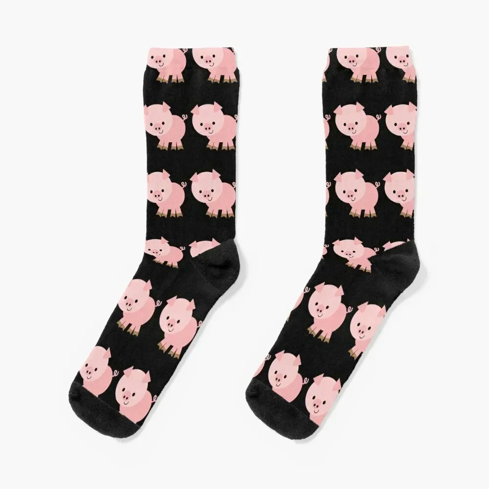 

SWEET PIG Socks retro sports stockings Women Socks Men's