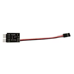1PC 3.6-8V 4CH Servo Sequence Actuator Support PWM Steering Gear ESC Signal with Delay Adjustment Knob for RC Model Server Parts