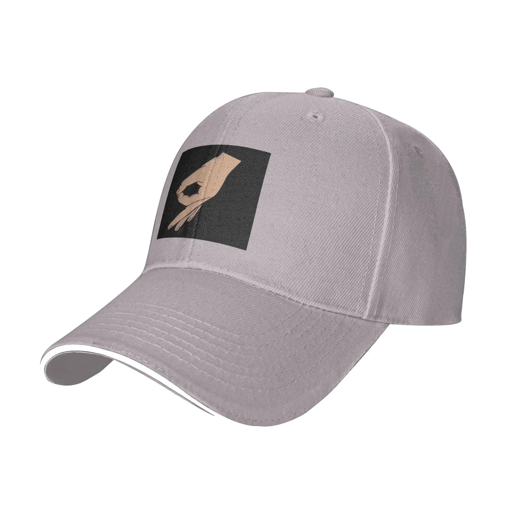 Circle game hand gotcha meme Made You Look Cap Baseball Caps Adjustable Hat Hip Hop Summer Unisex Baseball Hats Customizable
