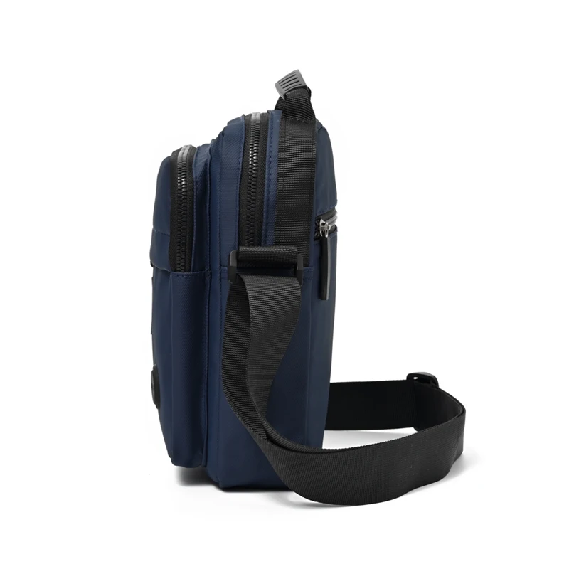 Business-Umhängetasche für Herren – Fortschrittliches Design mit mehreren Fächern, Schultertasche für Büro und Freizeit – Detail 11