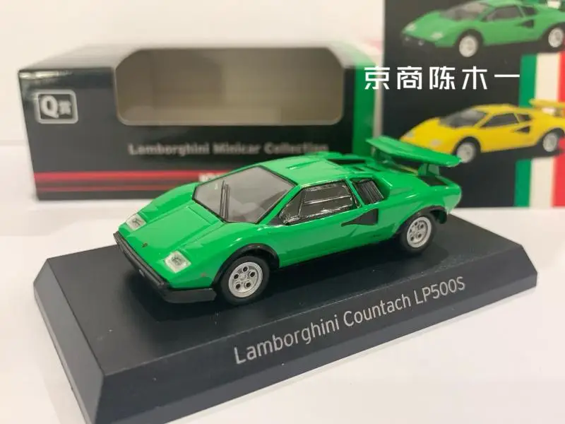 1:64 KYOSHO Lamborghini Countach LP500S Collection die cast alloy trolley model ornaments gift