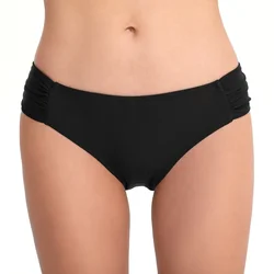 Pantalones cortos con pliegues para mujer, Shorts de baño ajustados de cintura media, de colores sólidos, a la moda, informales, para playa, novedad de verano