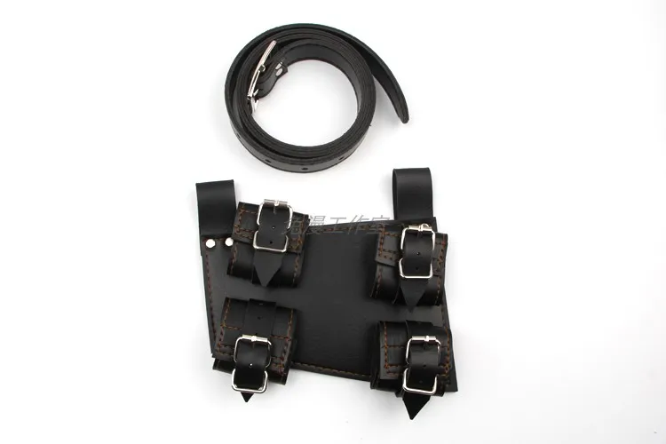 Anime Demon Cosplay Slayer 3 Tier Set Katana Belt Sword Holster Waist Holder Knife Real Size Japanese Katana Decor image 3
