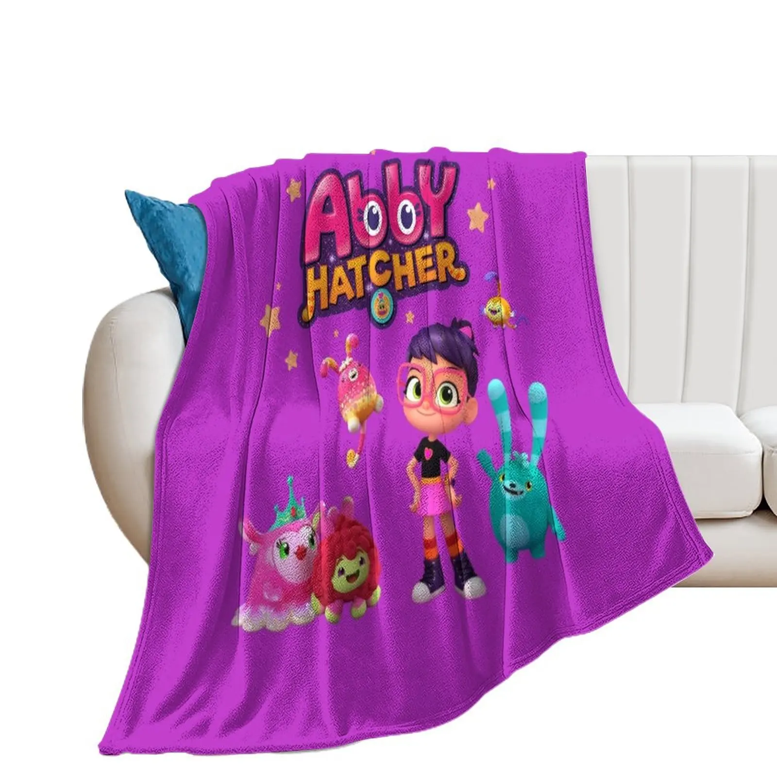 Abby Hatcher Team Throw Blanket Polar Warm heavy to sleep Blankets