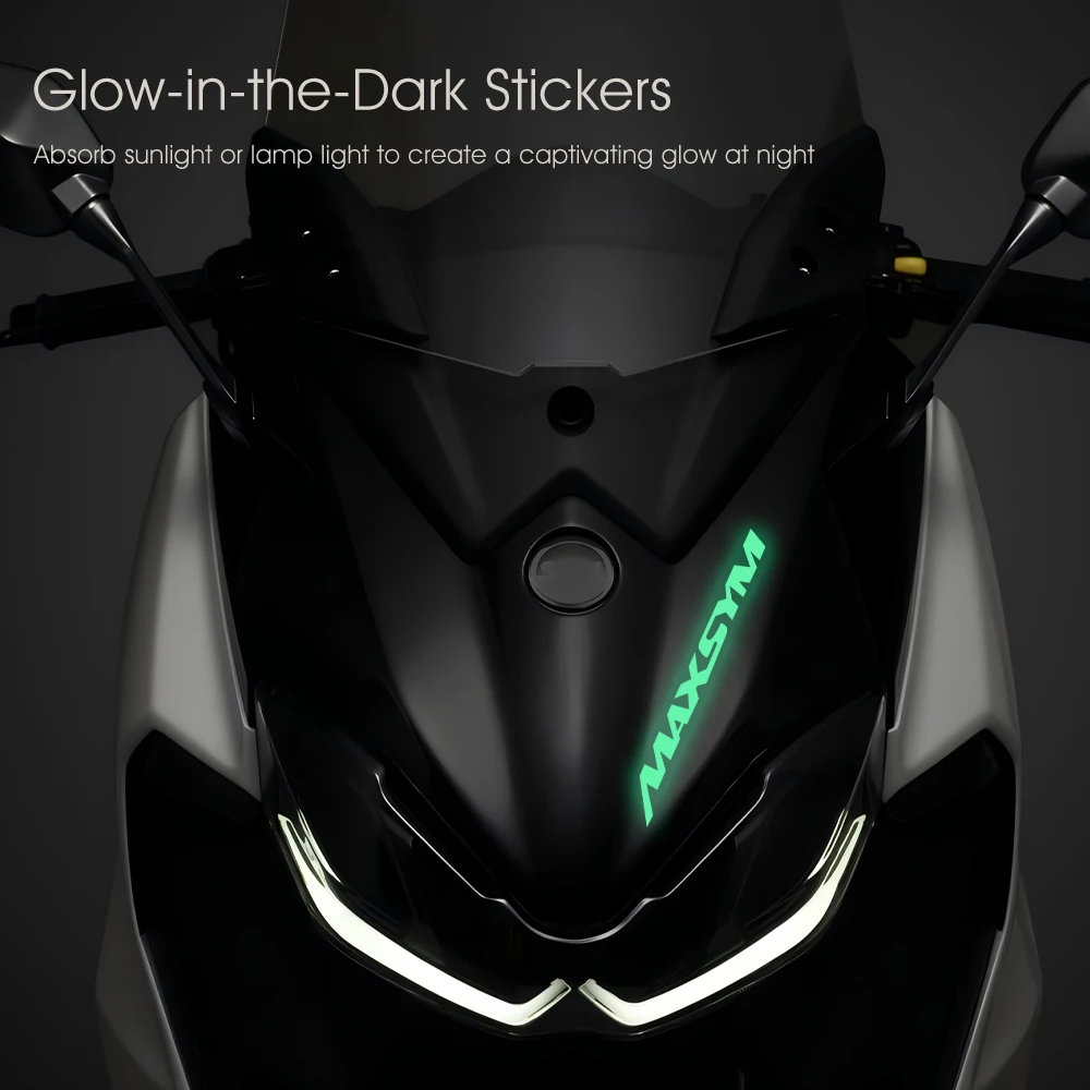 Motorcycle Glow Stickers Waterproof Decal for SYM MAXSYM 400 GT 400i 600 600i TL500 TL508 TL 500 508 Accessories