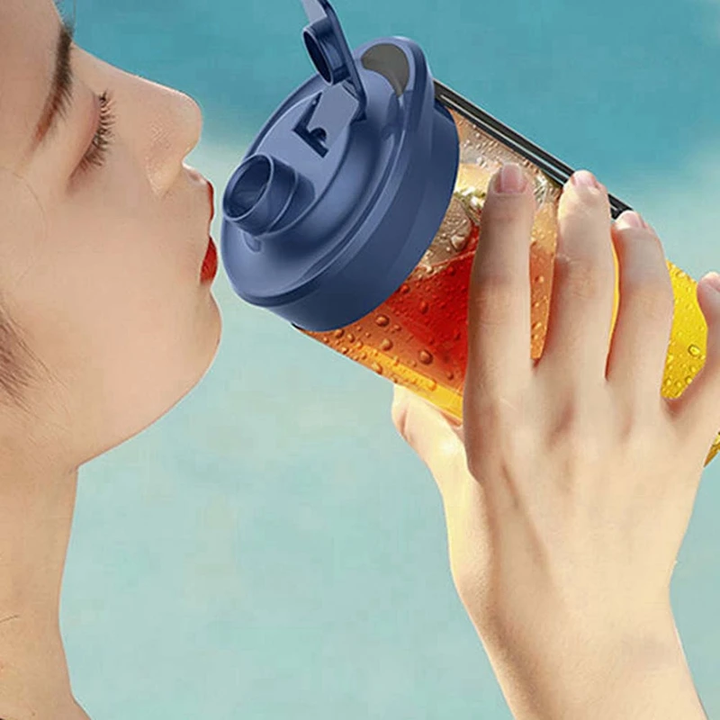 AD24-6 شفرات المحمولة كوب لصنع العصائر عصارة كوب فواكه التلقائي عصارة كهربائية صغيرة خلاط عصائر منتج أغذية