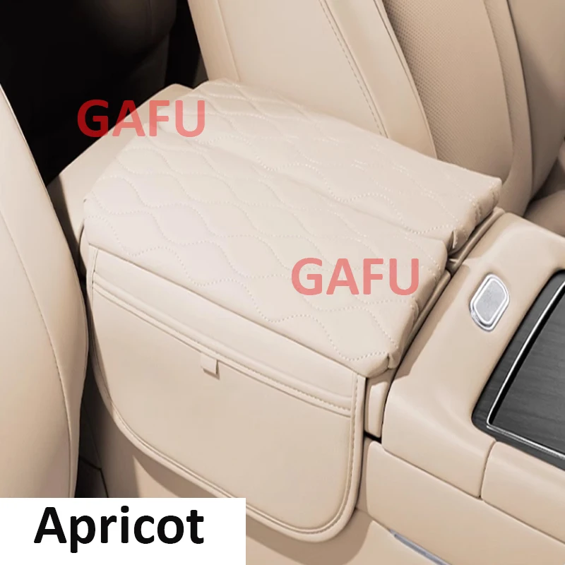 Cojín para caja de mano AITO M9 2024 2025, almohadilla de elevación de almacenamiento de Control Central de PU, cubierta de accesorios especiales interiores