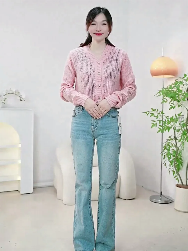 

Autumn ort Sve Long Sve Sweater Single Button Women's Commute Sle Regular Fit Online Exclusive Pure E-commerce