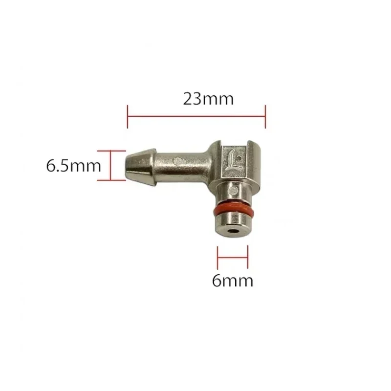 Diesel Common Rail Injector Nozzle Oil Return Joint T and L Type Tube Connector for Denso Cummins Isuzu 4KH1