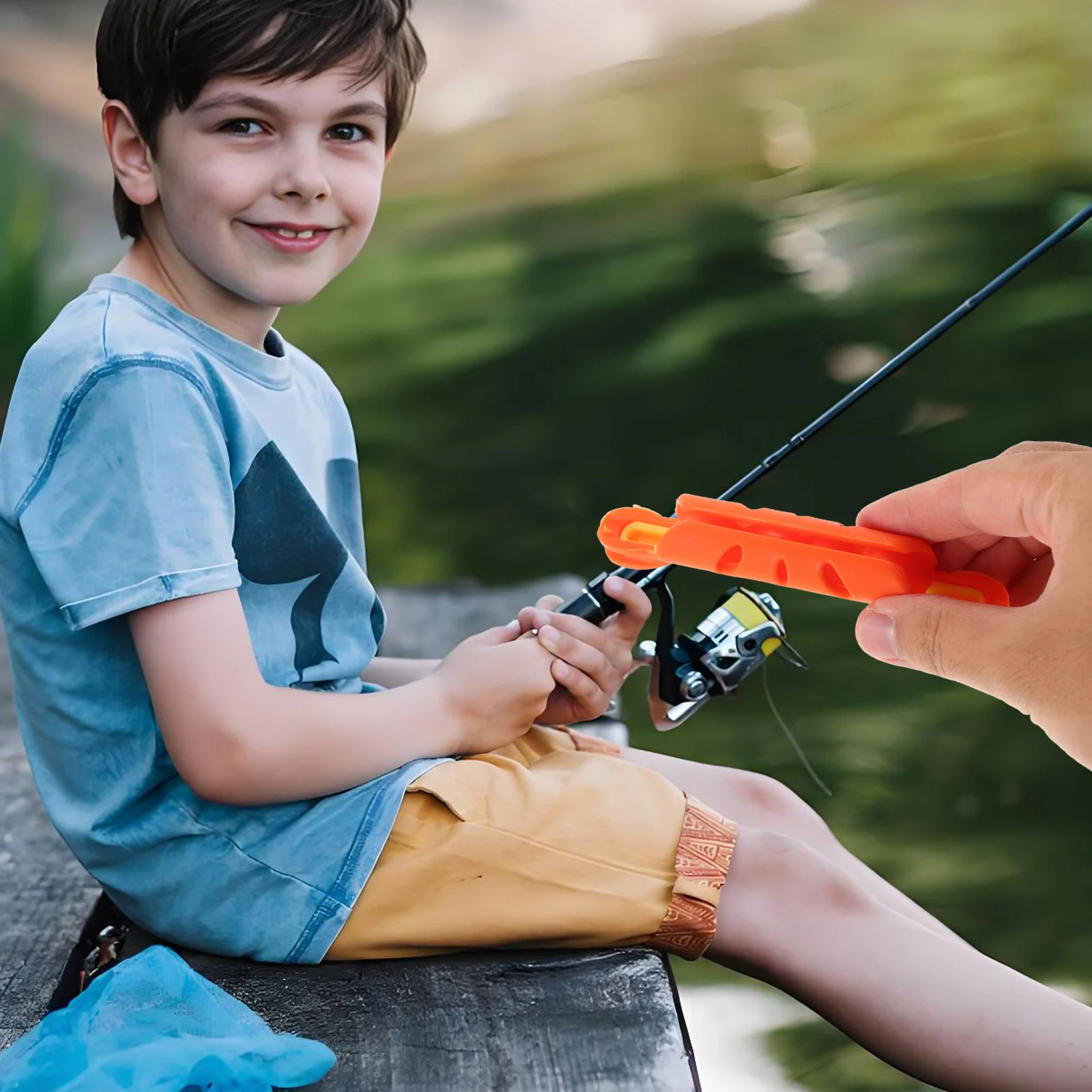 

Fishing Rod Winder Line Holders Organizer Cord Winders Rubber Spools Storage Accessories Portable Fishing Tool for Spooling