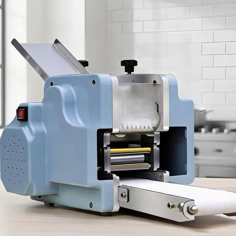 Imitation handmade dumpling leather machine, commercial automatic, small dumpling leather machine