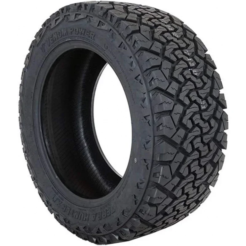 

Set of 4 Truck/SUV All-Terrain Mud Off-Road Radial Tires -275/55R20 117T Load Range XL 4-Ply BSW Black Side Wall