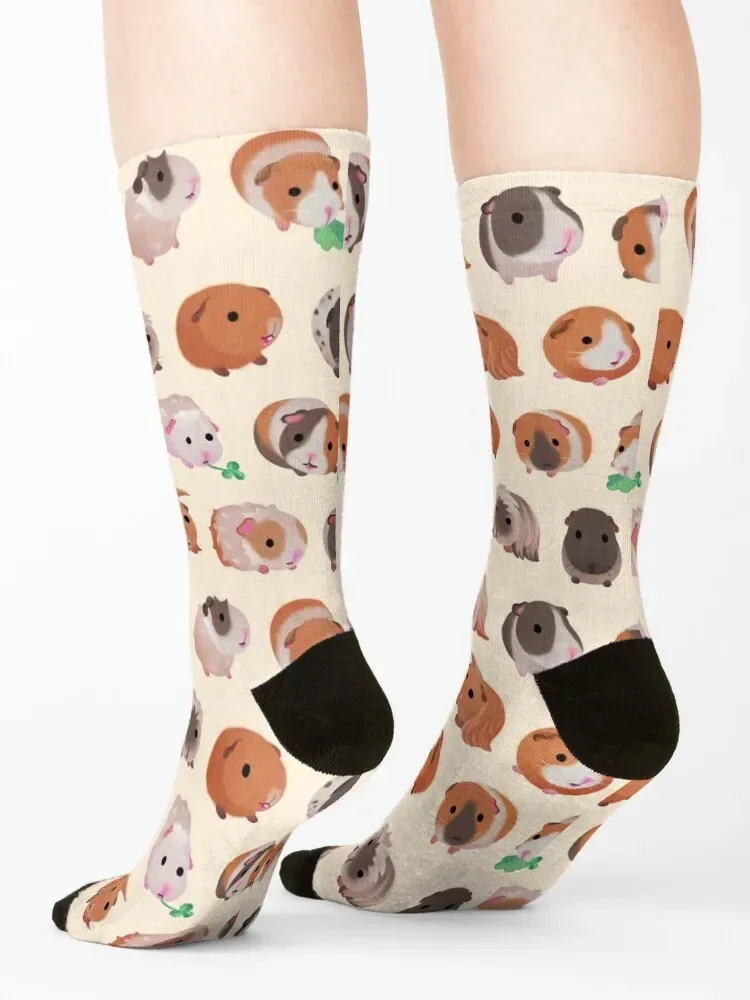 Guinea pig day - bright Socks sport Climbing floor japanese fashion Boy Socks Women's