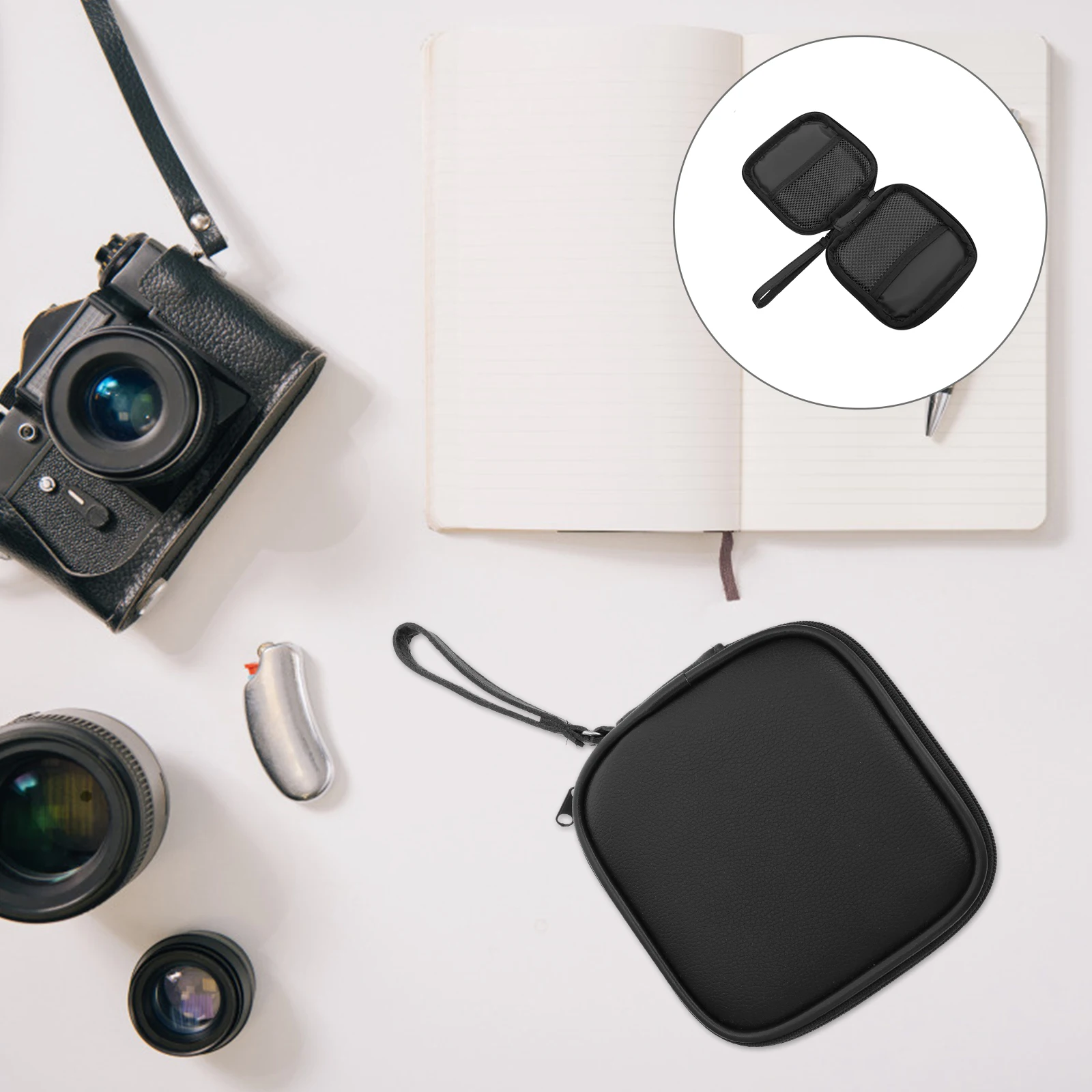 

Digital Storage Bag Electronic Organizer Cable Case Cord Accessories Travel Device Electronics Down Material Sturdy Zipper Wear