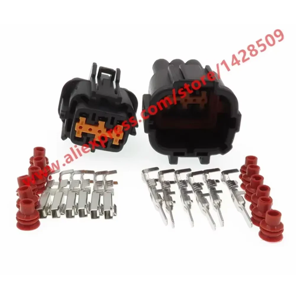 1 Set 6 Pin  Automotive Electrical Connectors For Nissan 6185-5175 6188-5539