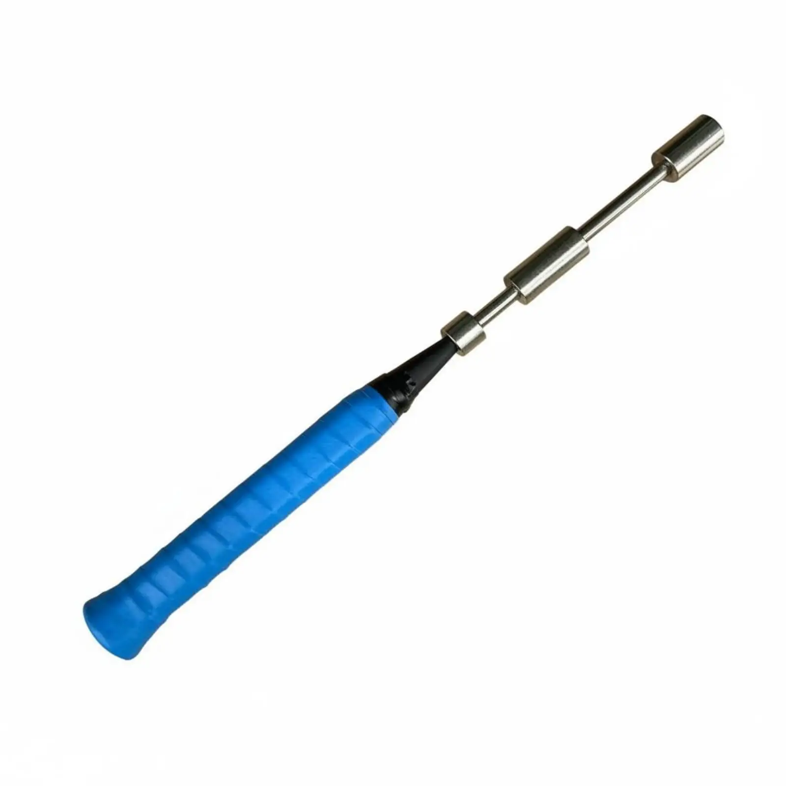 Badminton Motion Practice Device with Detachable Counterweight Finger Wrist Trainer Racket Swing Tool for Home Gym