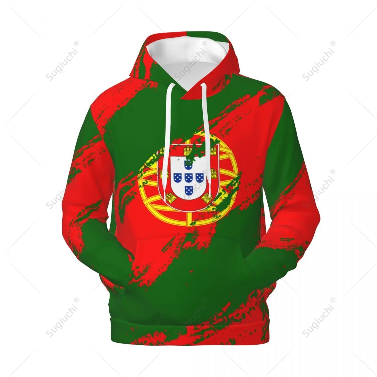 

Unisex Portugal Flag Color Hoodie 3D Men Women Harajuku Sweatshirt Pullover Hoodies Polyester Casual