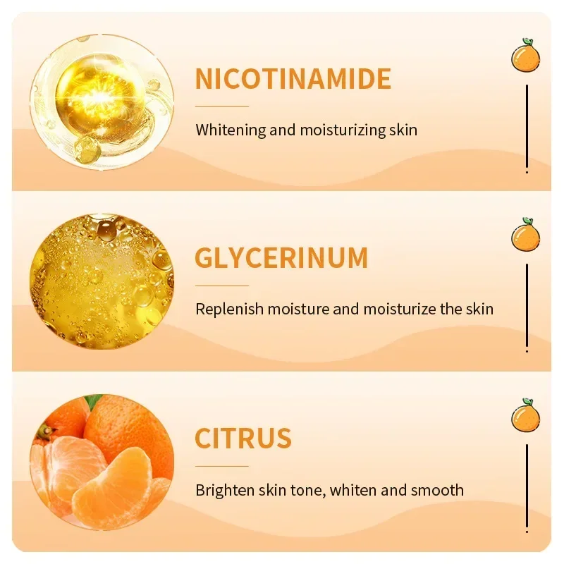Vitamin C Whitening Body Lotion Hydrating Moisturising Autumn/Winter Skin Care Anti-Drying Body Lotion For Women Men Wholesale