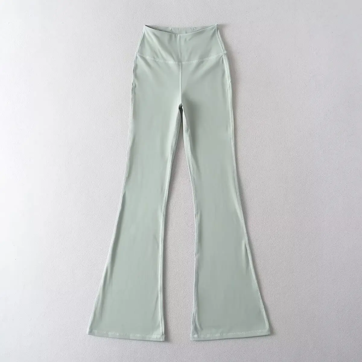 Hoge taille Bell Bot yogabroek Dames Fitn Spor Afslankende Butt Lifting-broek Vier naald Six Tead Street Sle