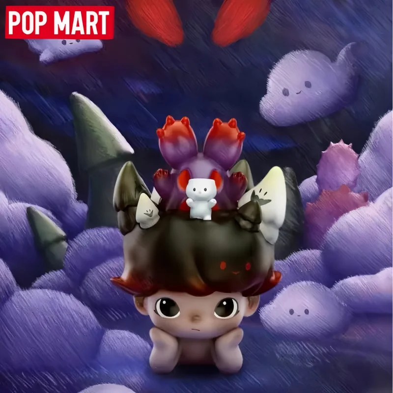 

POP MART DIMOO By Your Side Series Blind Boxes Mystery Box Kawaii Toys Dolls Cute Anime Figure Desktops Ornaments Birthday Gifts