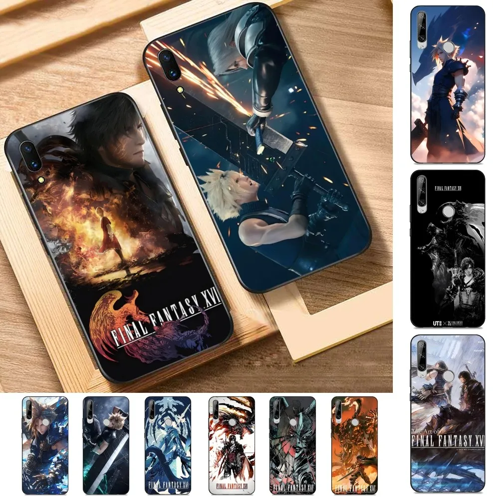 F-Final F-Fantasy Phone Case For Huawei Y9 6 7 5 Prime Enjoy 7s 7 8 plus 7a 9e 9plus 8E Lite Psmart Shell