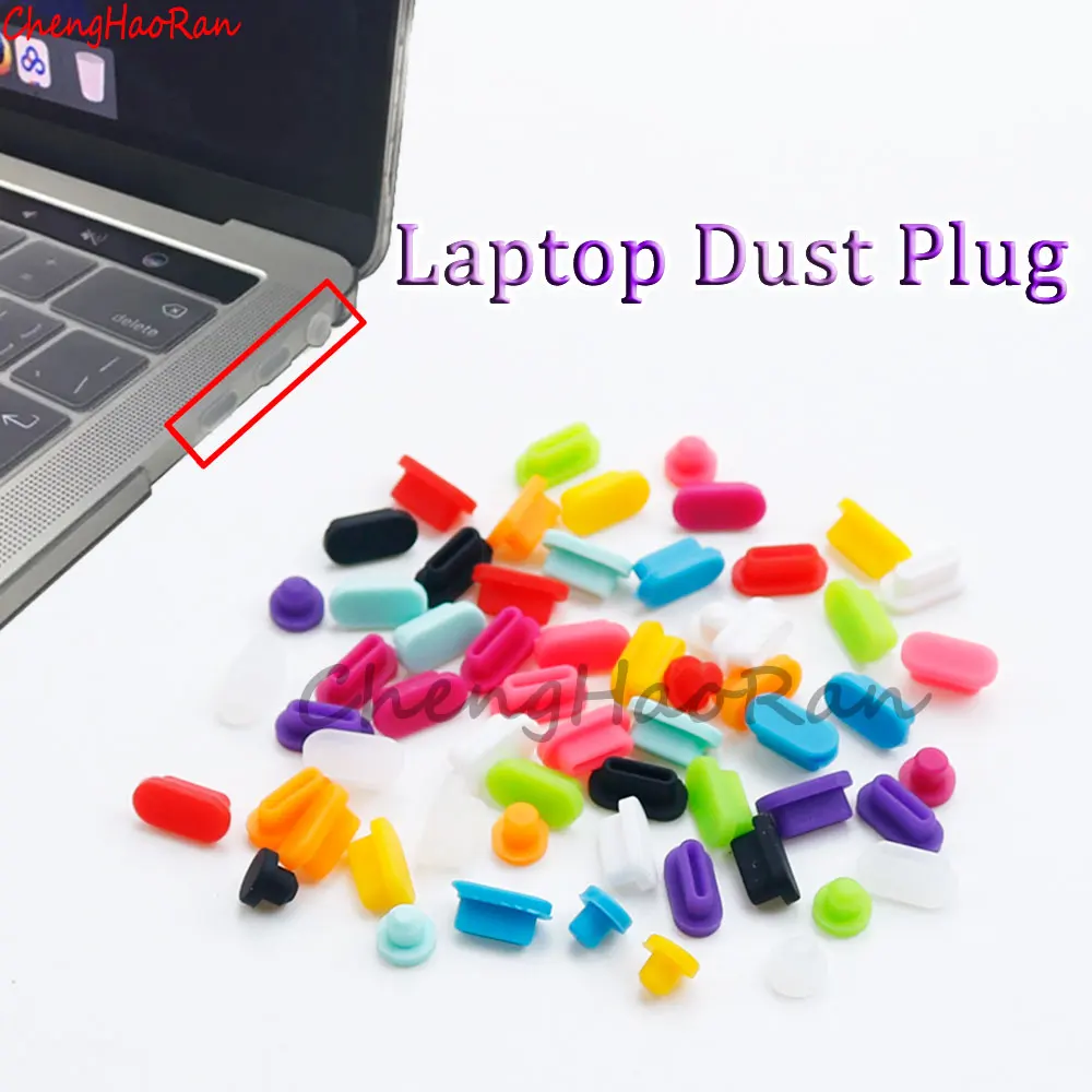 

5 Pcs /Set Soft Silicon For Macbook Pro 13/15 Bar A1706 A1707 A1708 Laptop Dust plug Ports Anti-Dust Plug Protection Cover