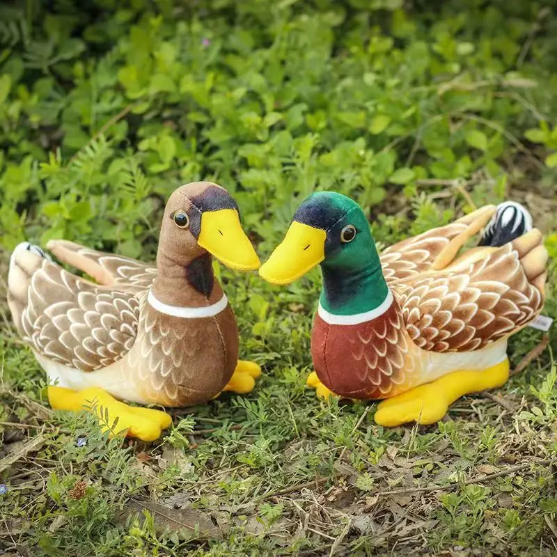 

Cartoon Simulation Couple Mandarin Duck Children Plush Toy For Kid Birthday Gift