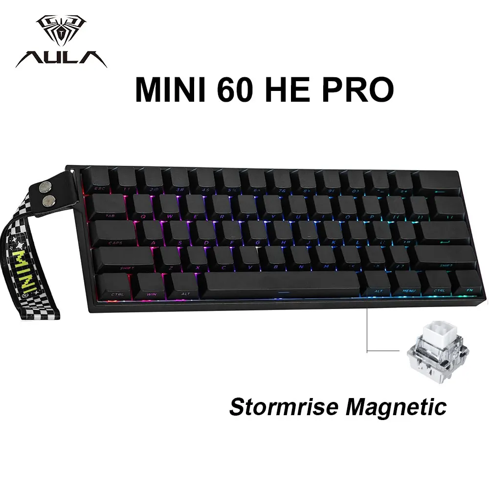 AULA Mini60 HE/Pro/Max 60% マグネティックスイッチ ゲーミング