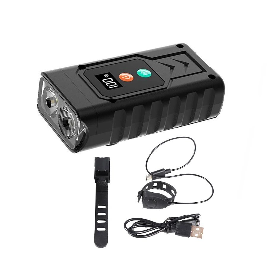 AliExpress Ultra Bright Bike Light Front Lamp Type-C Rechargeable LED Built-in Battery Bicycle Light Waterproof Headlight Bike Accessories