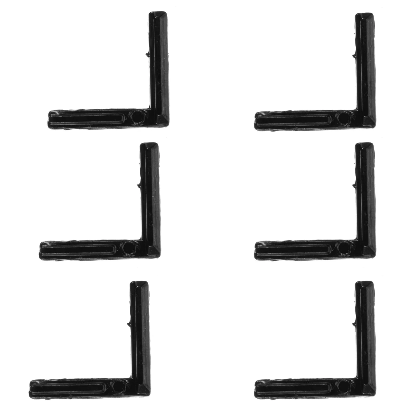 

6Pcs Aluminum Profile Brackets L Bracket 2020 Aluminum Extrusion Corner Brace 6mm Slot Concealed Corner Connector for 3D Printer